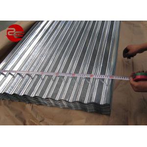 Pre Painted Corrugated Sheet For Decoration , Stability Roofing Tile Coated Roofing Sheets