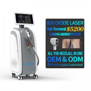 China Frequency 1-10hz Diode Laser Hair Removal Device Pulse Width 3-400ms supplier