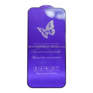 20D Cell Phone Glass Protector Big Curved ESD Butterfly For IPHONE 13 PRO MAX