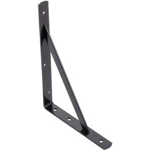 Powder Coated Heavy Duty Shelf L Brackets Shelf Support Corner Brace Joint Right Angle Bracket