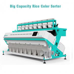 Big Capacity 8 Chute 512 Channels Color Sorter Machine For Rice Grain Bean Seed