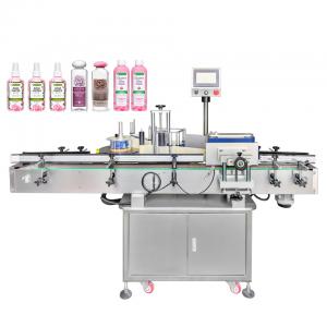 China Automatic Self Adhesive Labeling Machine For Round Water Beverage Drink Bottle supplier