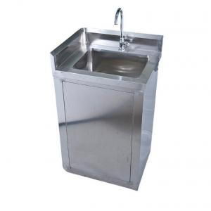 900mm Knee Operated Stainless Steel Hand Wash Basin SUS201