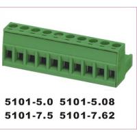 China PCB Mount Terminal Block Connector with 2000V Withstanding Voltage Stranded Wire Type on sale