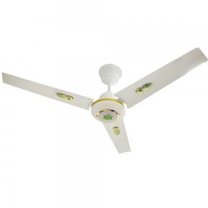 China Solar Powered Blade Ceiling Fan 12V Energy Saving With LED Light supplier