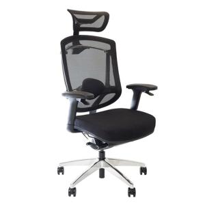 China Asiento ejecutivo de la silla negra ergonómica de la oficina de Marrit X con la ayuda trasera del eslabón giratorio del reposacabezas wholesale