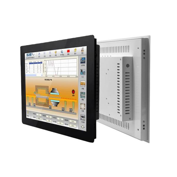 12.1 Inch Rear-mount Industrial Touchscreen I3 I5 I7  Fanless Embedded Panel PC