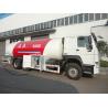 high quality 6x4 HOWO 25300 liters gas cylinder transportation lpg tanker truck