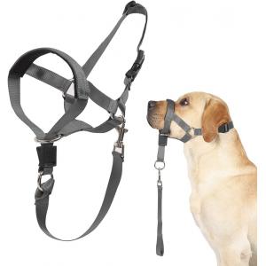 Dog Head Collar No Pull Training Tool For Dogs On Walks Includes Free Training Guide
