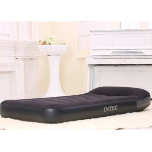 Queen Type Inflatable Sofa Bed Pure Black Color 50 * 40 *28CM Carton Size