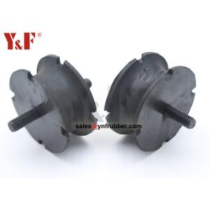China Sturdy Small Rubber Bobbin Mounts Anti Vibration Smooth Surface wholesale