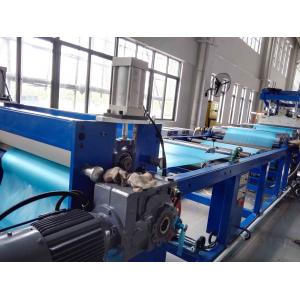 China PVC Soft Sheet Extrusion Machine , Flexible PVC Sheet Extrusion Production Line supplier