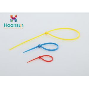 Nylon Industrial Cable Tie Cable Gland Accessories With Customized Color