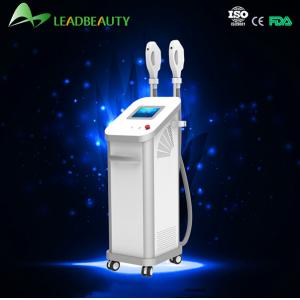 China CE ISO intense pulse light permanent hair removal beauty equipment shr+ipl machine supplier