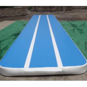 Pista de aire apretada de la gimnasia del aire Mat Durable Air Tumbling Mat para funcionar con las esteras inflables de la gimnasia