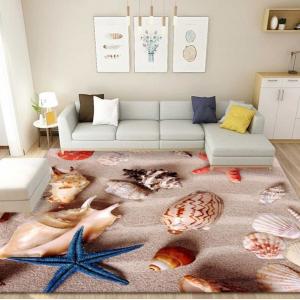 3D Seawater Star Patterned Carpet For Household Bedroom Living Room Special Style