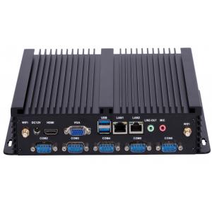 Wifi 3G/4G/GPS DDR4 Embedded Fanless Industrial Mini PC Computer