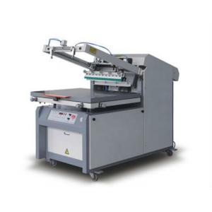 China Microcomputer Control Flat Bed Screen Printing Machine , Screen Printing Press Machine Allfine supplier