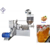 China 37kw Power Groundnut Oil Processing Machine / Cooking Oil Production Machinery on sale