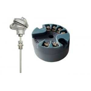 Rtd High Accuracy Temperature Transmitter 4-20mA Hart PT100 ISO9001 2015 Certification