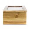 China customized bamboo wooden tea chest boxes tea storage container wholesale
