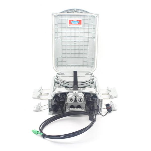China Boîte de borne imperméable à l'eau à 8 ports en fibre optique FTTH pour l'intérieur et l'extérieur IP65 imperméable à l'eau supplier
