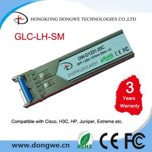 1000BASE-LX LC connector 1.25G 20km 1310nm Mini-GBIC SFP transceiver