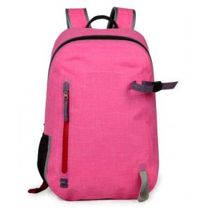 China Pink Outdoor Dry Bag Backpack Portable Customized Logo 30.5cm*48cm*15cm supplier