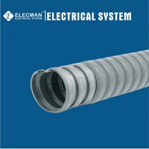 Grey PVC Coating Flexible Steel Conduit Pipe 1/2 Inch - 6 Inch