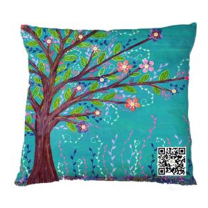 China Customized Sublimation Printed Pillow Cases, Cushion Covers supplier
