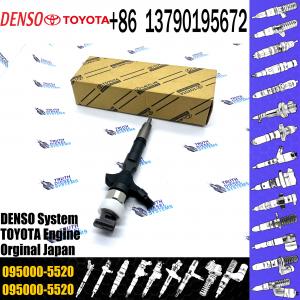 High Quality diesel fuel injector 095000-5520 For TOYOTA HILUX 2KD-FTV 23670-0L010