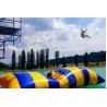 0.9mm PVC Inflatable Jumping Pillow For Outdoor Water Parks