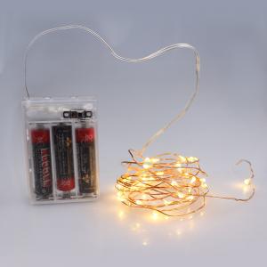 China 3*AA Battery Powered ON/OFF Multi-Color LED String Lights For Christmas, Party, Festival Decoraction supplier