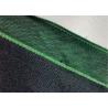 China 18.5oz Green Cotton Material Herringbone Denim Fabric Heavy Selvedge For Jeans wholesale