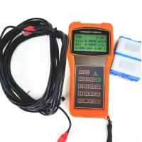 China Handheld Ultrasonic Water Flow Meter RS485 Ultrasone Flowmeter Sensor 4-20mA on sale