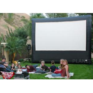Pantalla de cine inflable portátil, pantalla inflable modificada para requisitos particulares del cine del tamaño