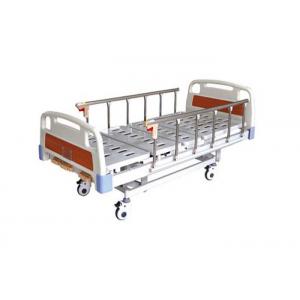 ABS Guardrail Manual Medical Hospital Beds With Three Functions (ALS-M301)