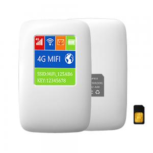 Long Battery Life 3000mAh Mobile 4G Router Wireless Pocket WiFi For Travel