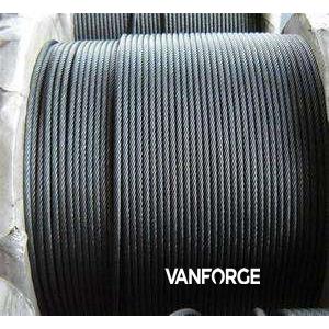 7x7 High Breaking Load SS Wire Rope , Stainless Steel Strand For Marine Industry