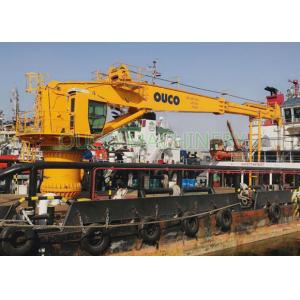 Marine Crane 40t Hydraulic Crane With ABS Class And Advanced Components