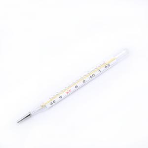 Axillary Household Digital Thermometer 42c , 32c Medical Mercury Glass Thermometer