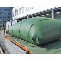 China Vehicle Collapsible Water Container ,Dark Green Color 3500 Liter Water Bladder Tank on sale