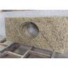 New Venetian Gold Granite Prefab Stone Countertops Waterproof Type