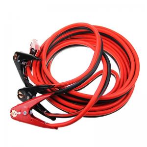 China Heavy duty Car Emergency battery booster cable clamps safe 7.6M 1500AMP Copper booster cable 2 awg jumper cables supplier
