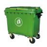 China Factory Plastic Material Garbage Container Rubbish Bin Trash Can Dustbin Transparent Recycle Waste Bin wholesale