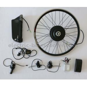 36V 10.4Ah Ebike Conversion Kit , Electric Bike Hub Motor Conversion Kit With Batteries