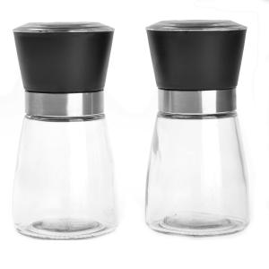 China Manual Glass salt & pepper grinder supplier