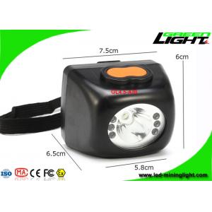 Rechargeable Black Cordless Mining Lights Portable 16 Hours Lighting Work Time IP68