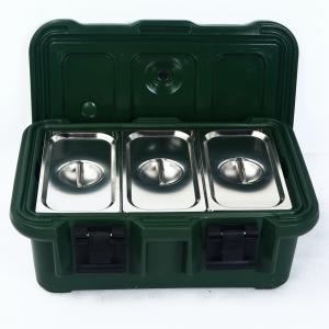 33L Military Insulated Top Loading Food Pan Carriers For Army Food Distribution