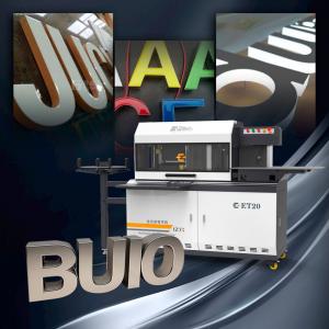 Aluminum Profile Coil Bender EJON ET20 CNC Channel Letter Bender for Illuminated Signs